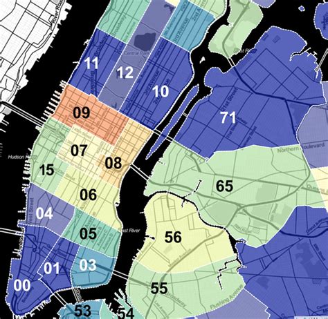NYC Police Precincts .